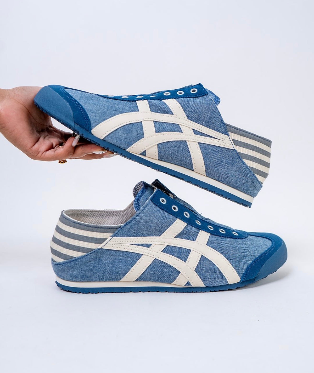 Mexico 66 Paraty Blue Chambray Natural