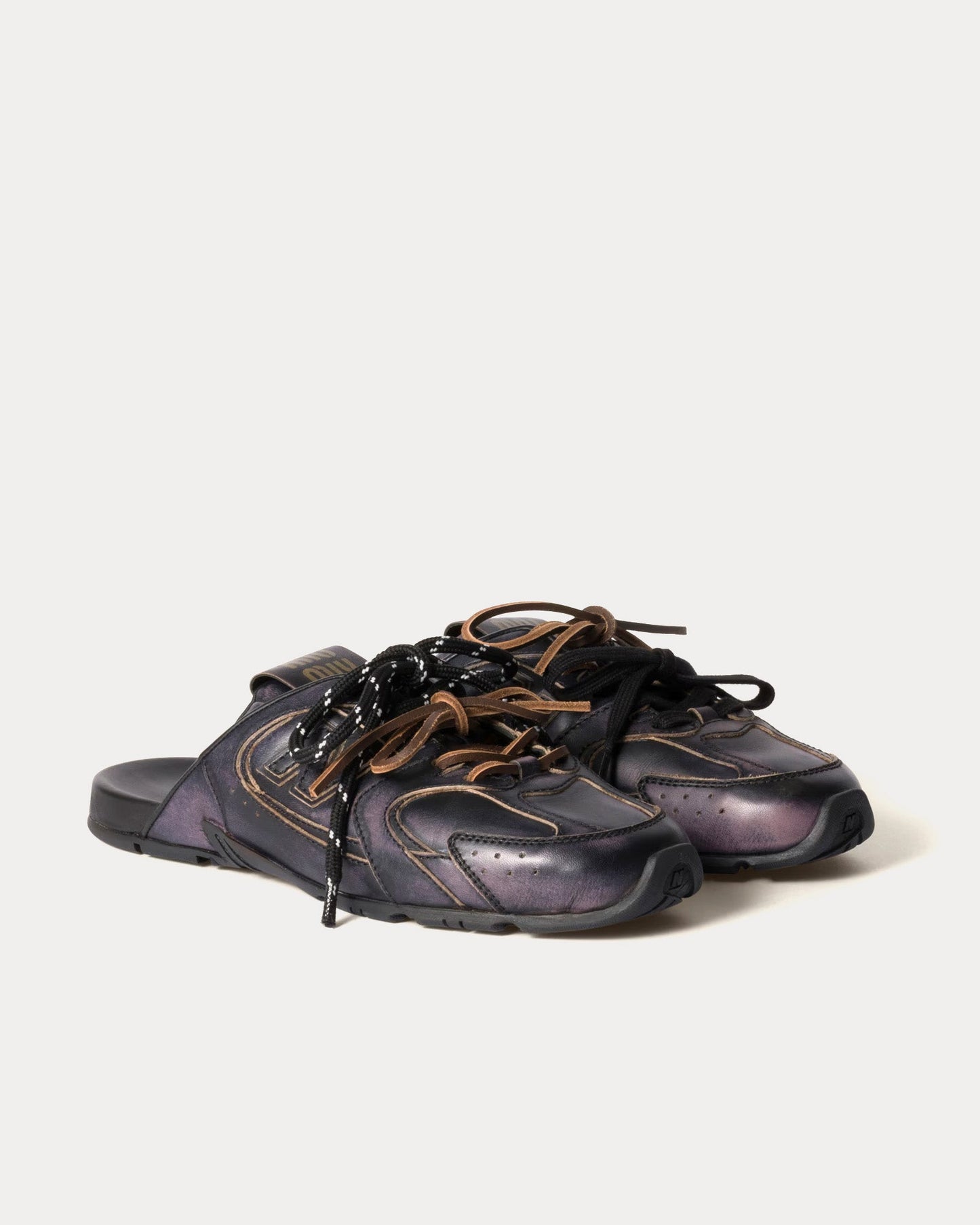 WMNs NB Balance 530 SL Mule Miu Miu Black