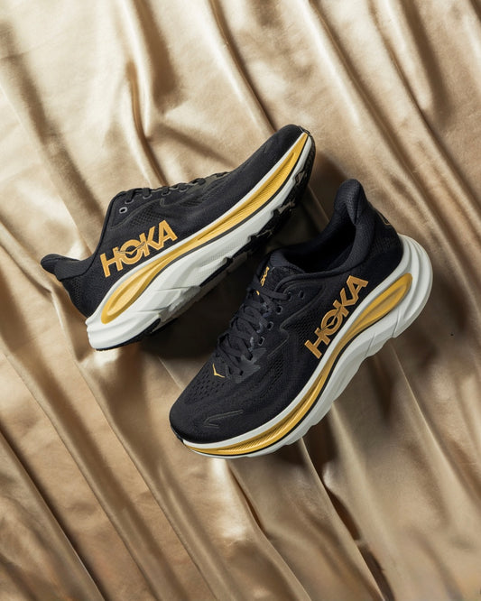Hoka One One Clifton 10 Black Gold