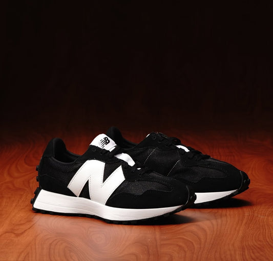 NB Balance 327 Black White