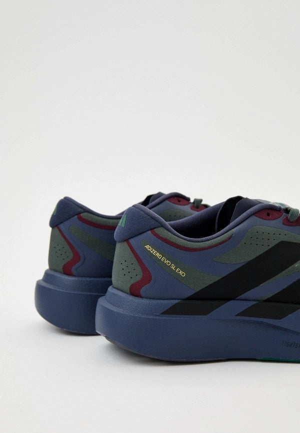 Adizero Evo SL EXO Collegiate Navy Black Pyrite
