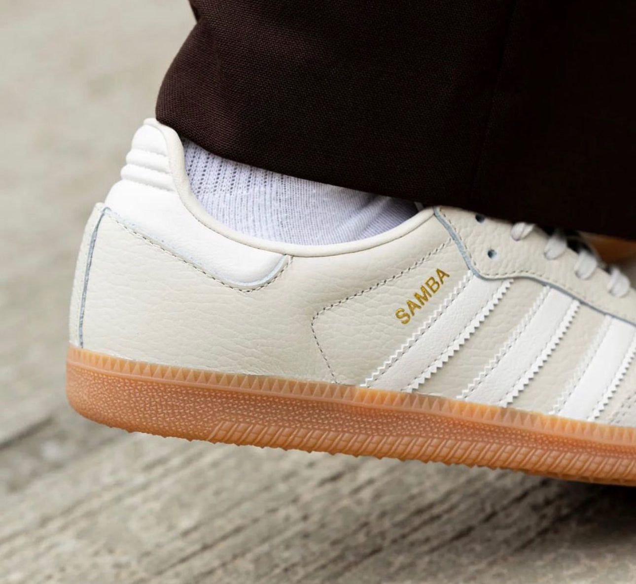 Samba Trainers “ Aluminium Gum“