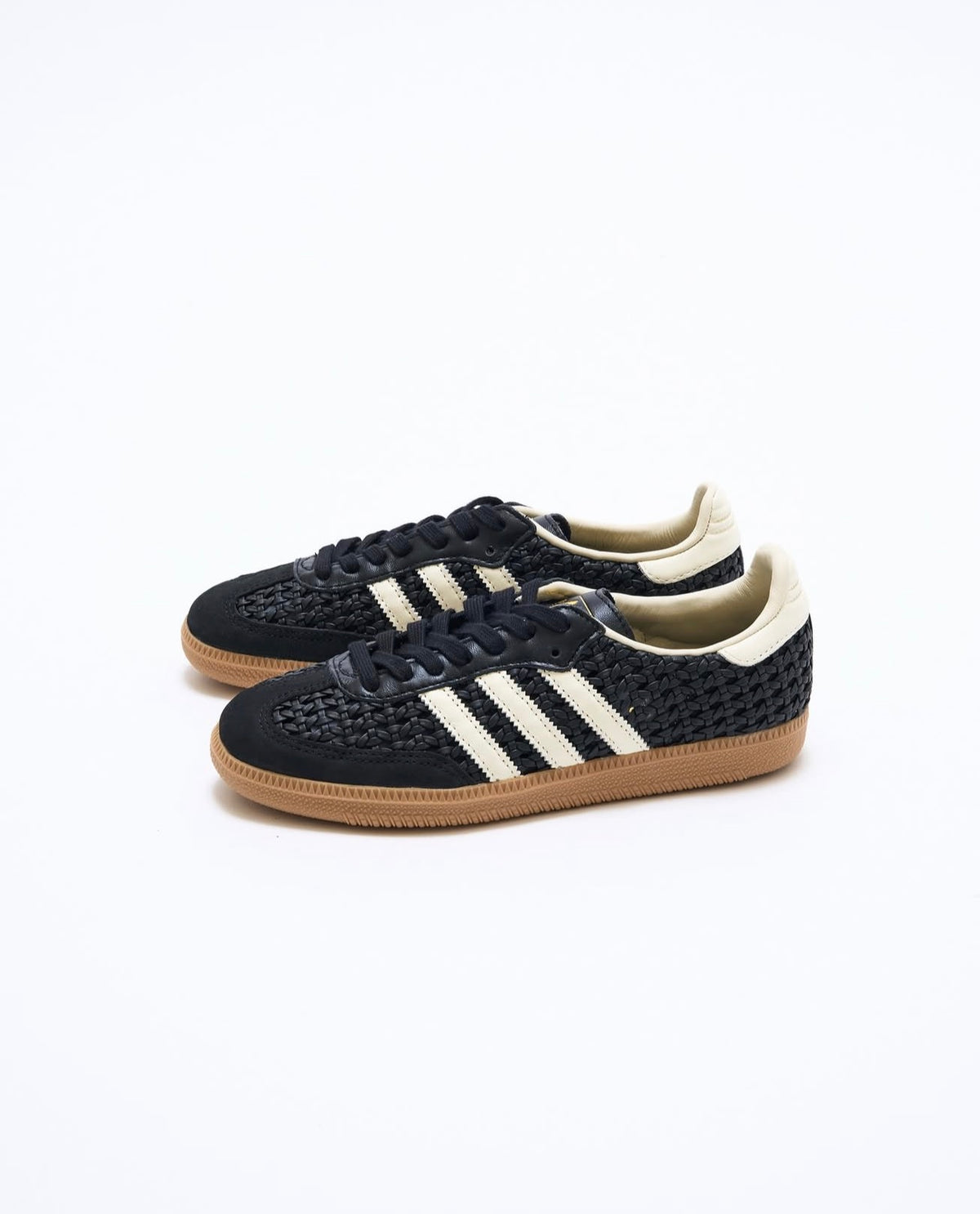 Samba OG Basketweave Black Cream White