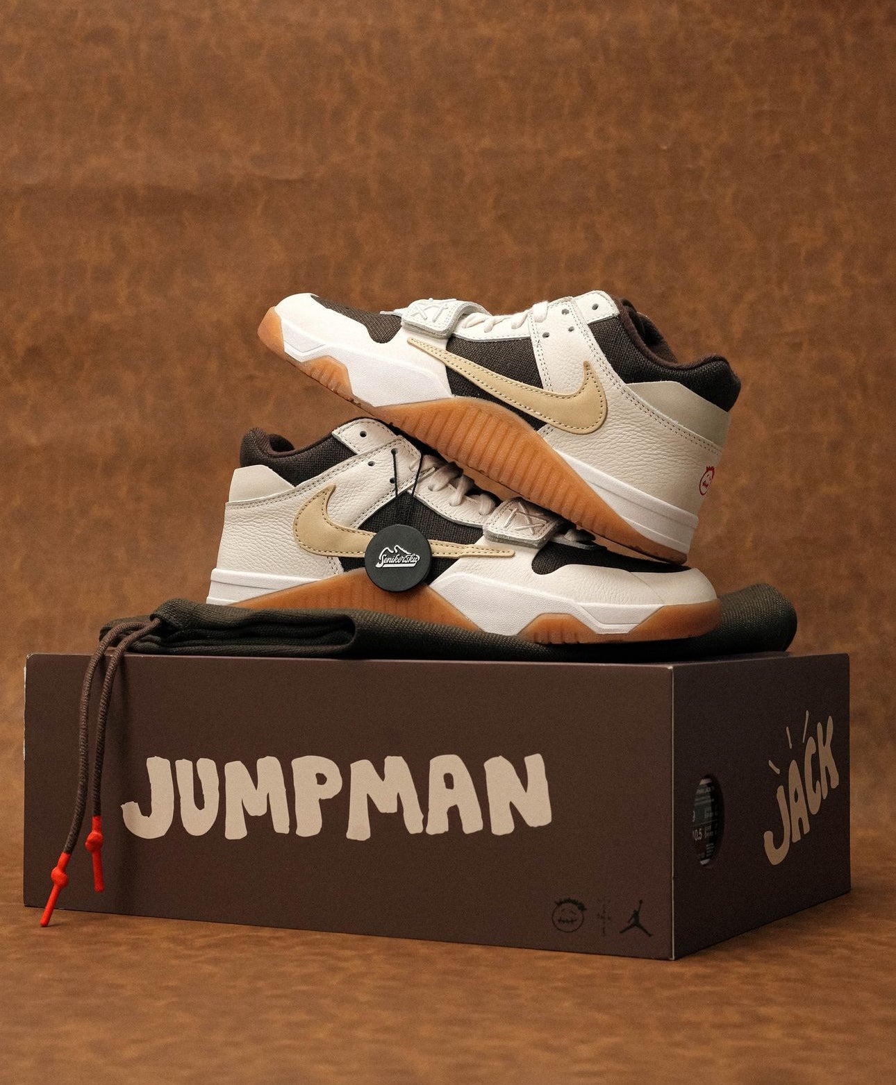 Travis Scott x Jordan Jumpman Jack Trainer Sail