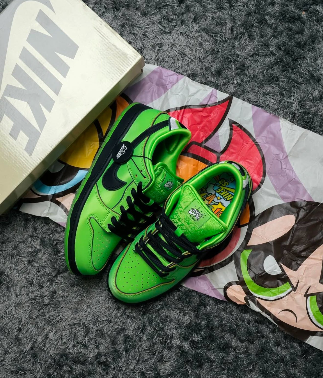 Powerpuff Girls x Dunk Low “ Buttercup “