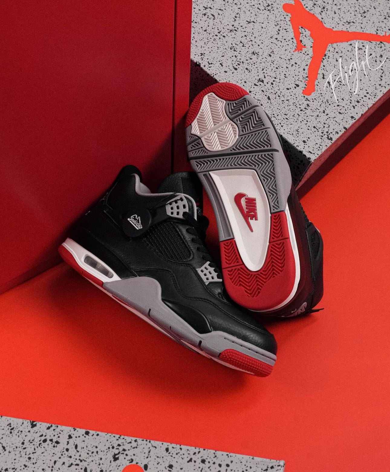 Air Jordan 4 “ Bred Reimagined “