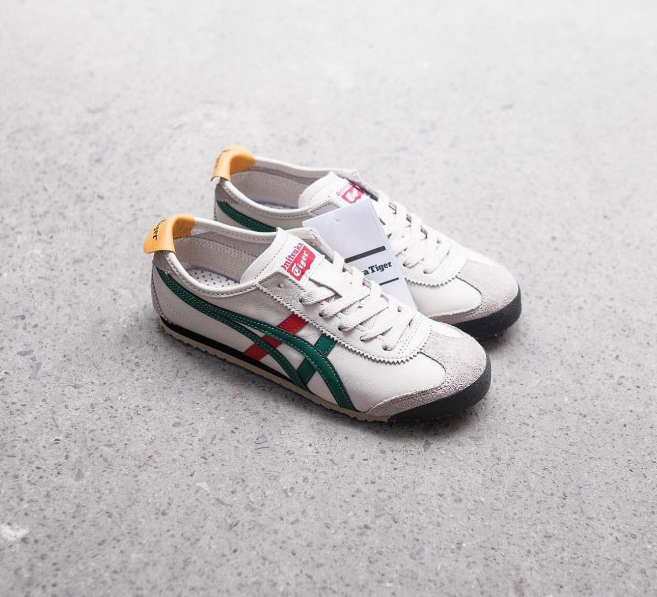 WMNs Mexico 66 Lace Up Brich Green