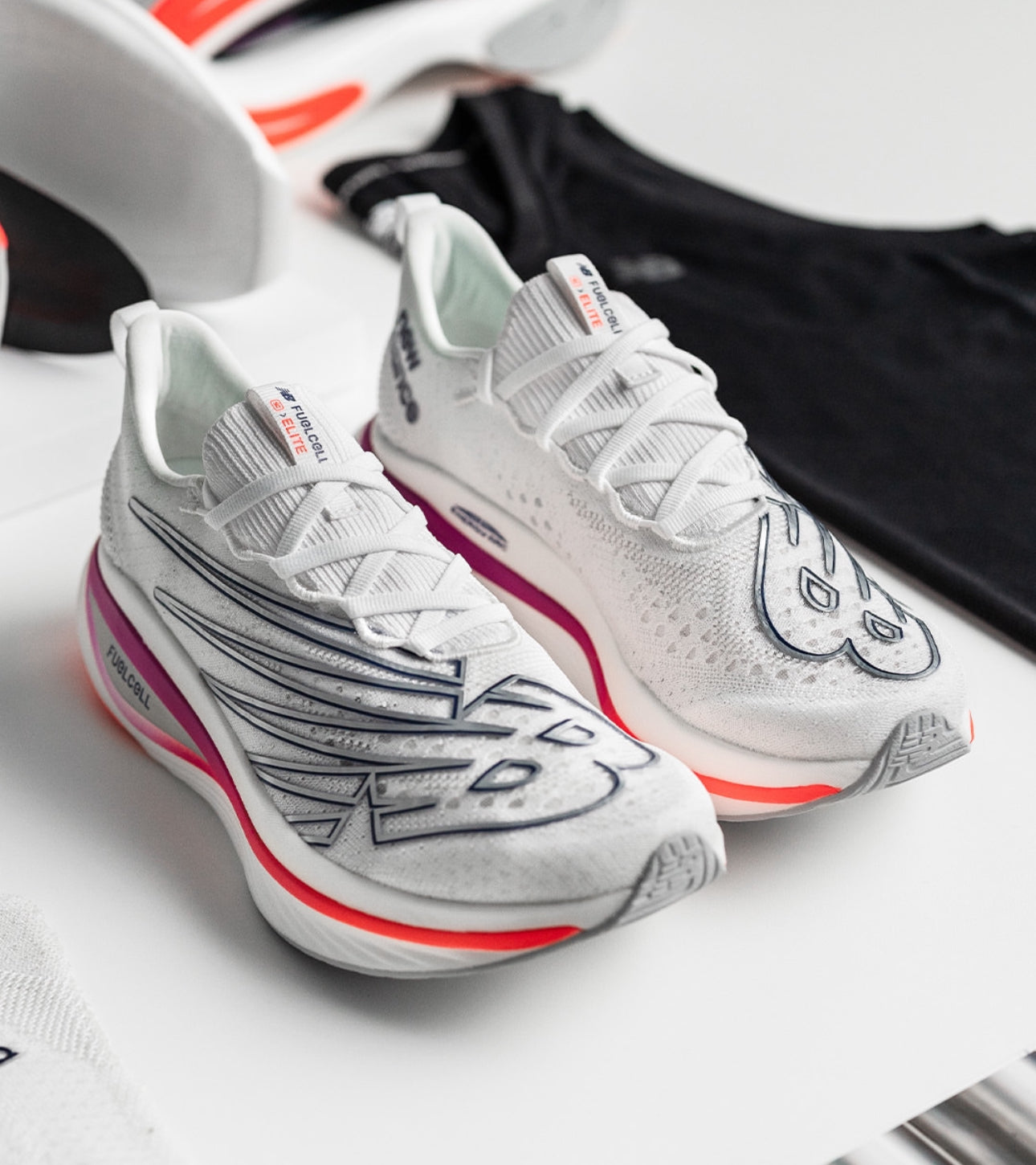 New Balance Fuel Cell SC Elite V3 “ White Victory “