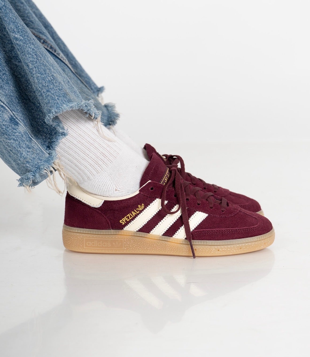 WMNs Handball Spezial Maroon Cream White