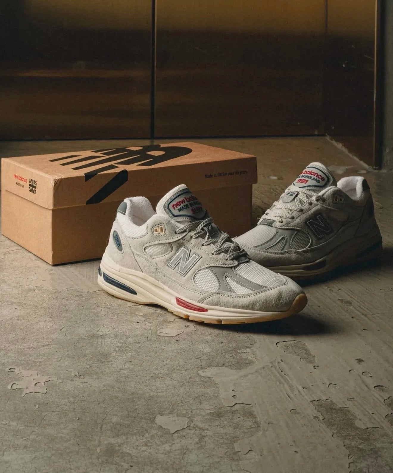 NB Balance 991v2 MiUK Vintage Sport