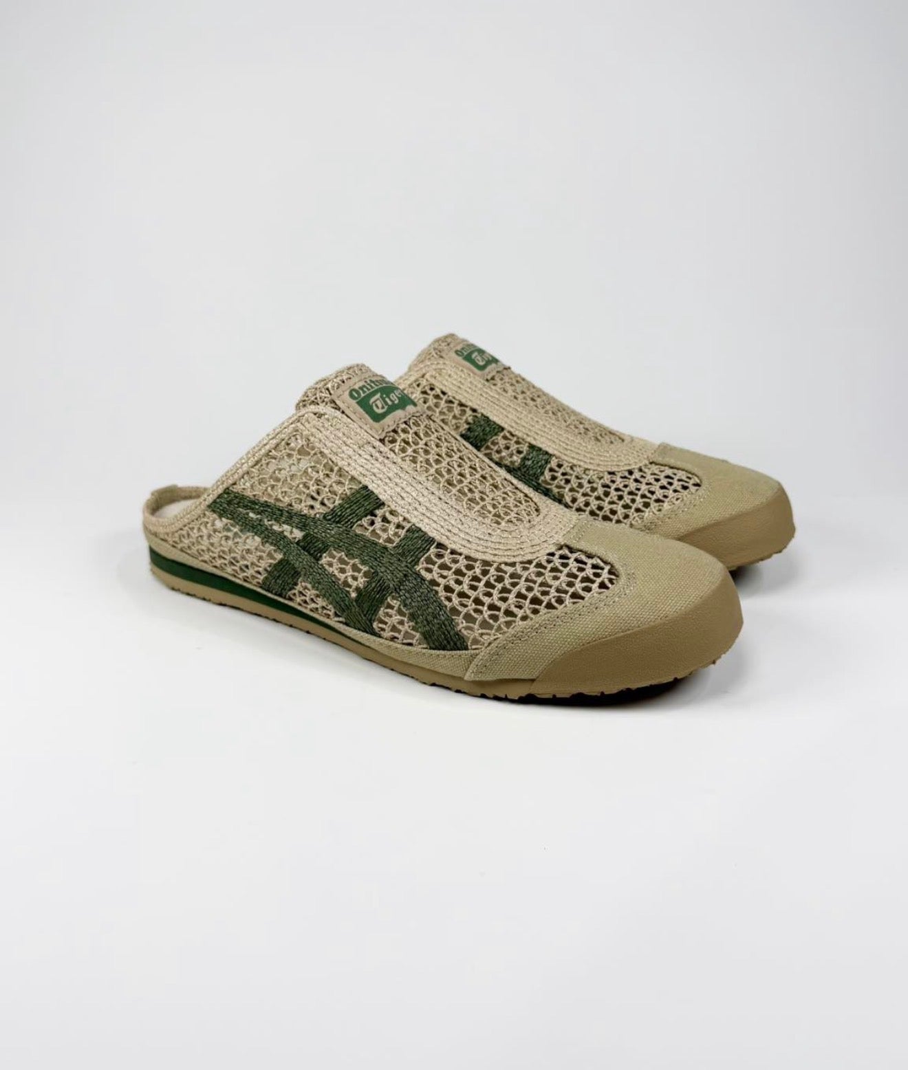 Mexico 66 Sabot Beige Green