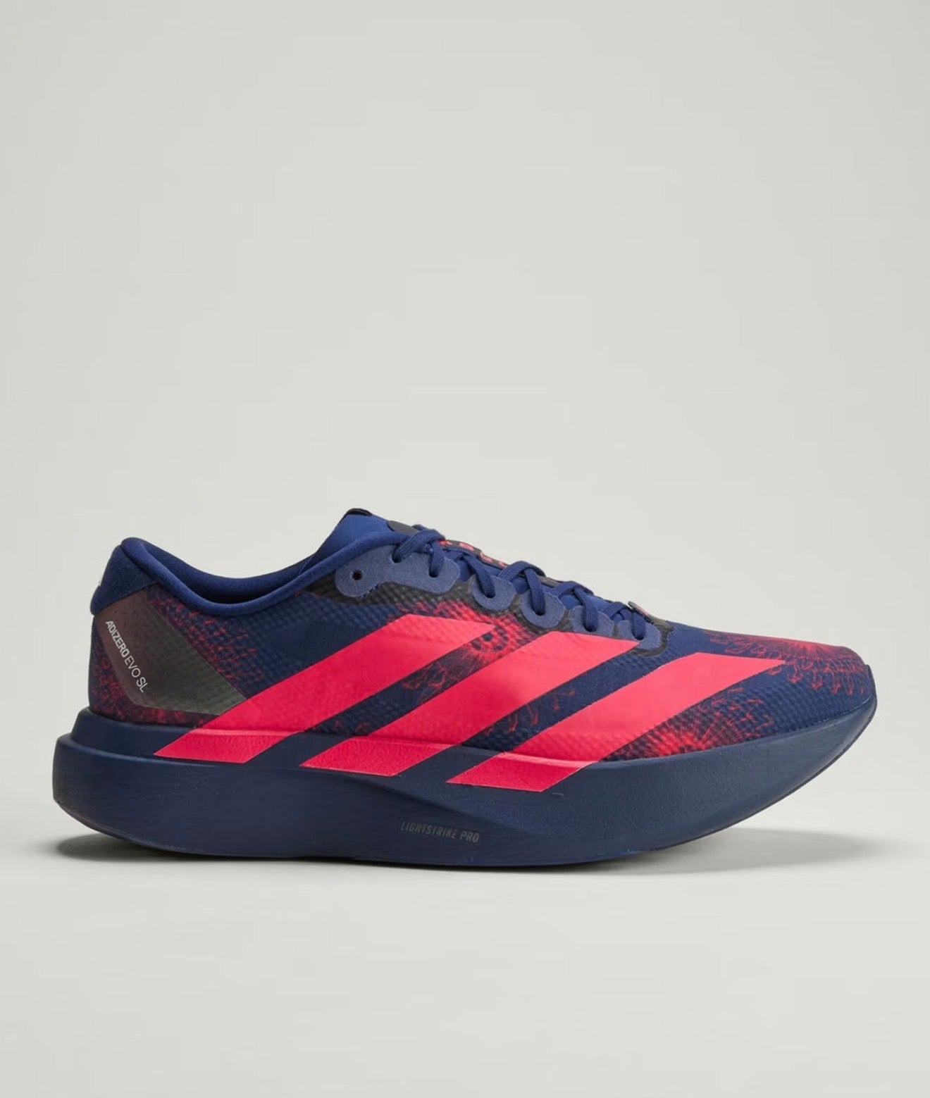 Adizero Evo SL LABRUM Dark Blue Lucid Red