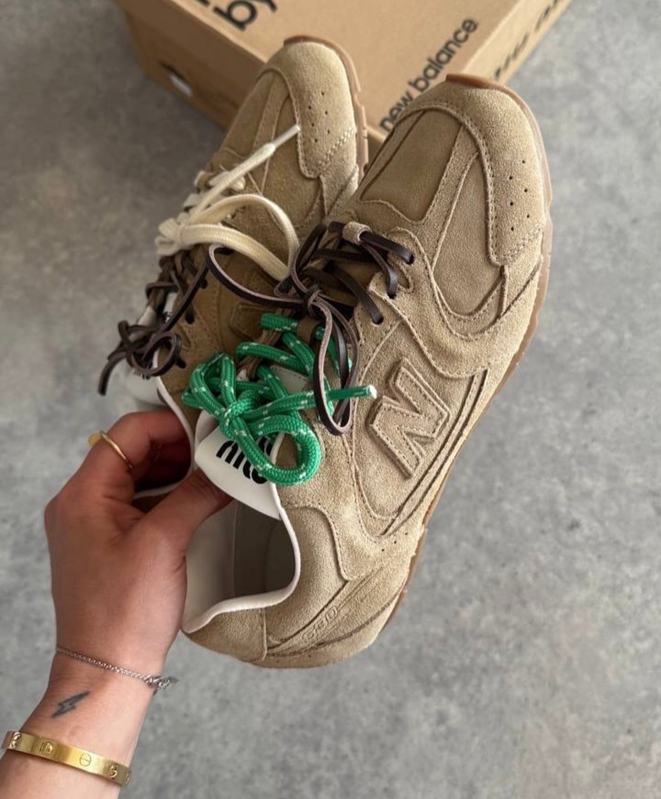 WMNs NB Balance 530 SL Miu Miu Ecru