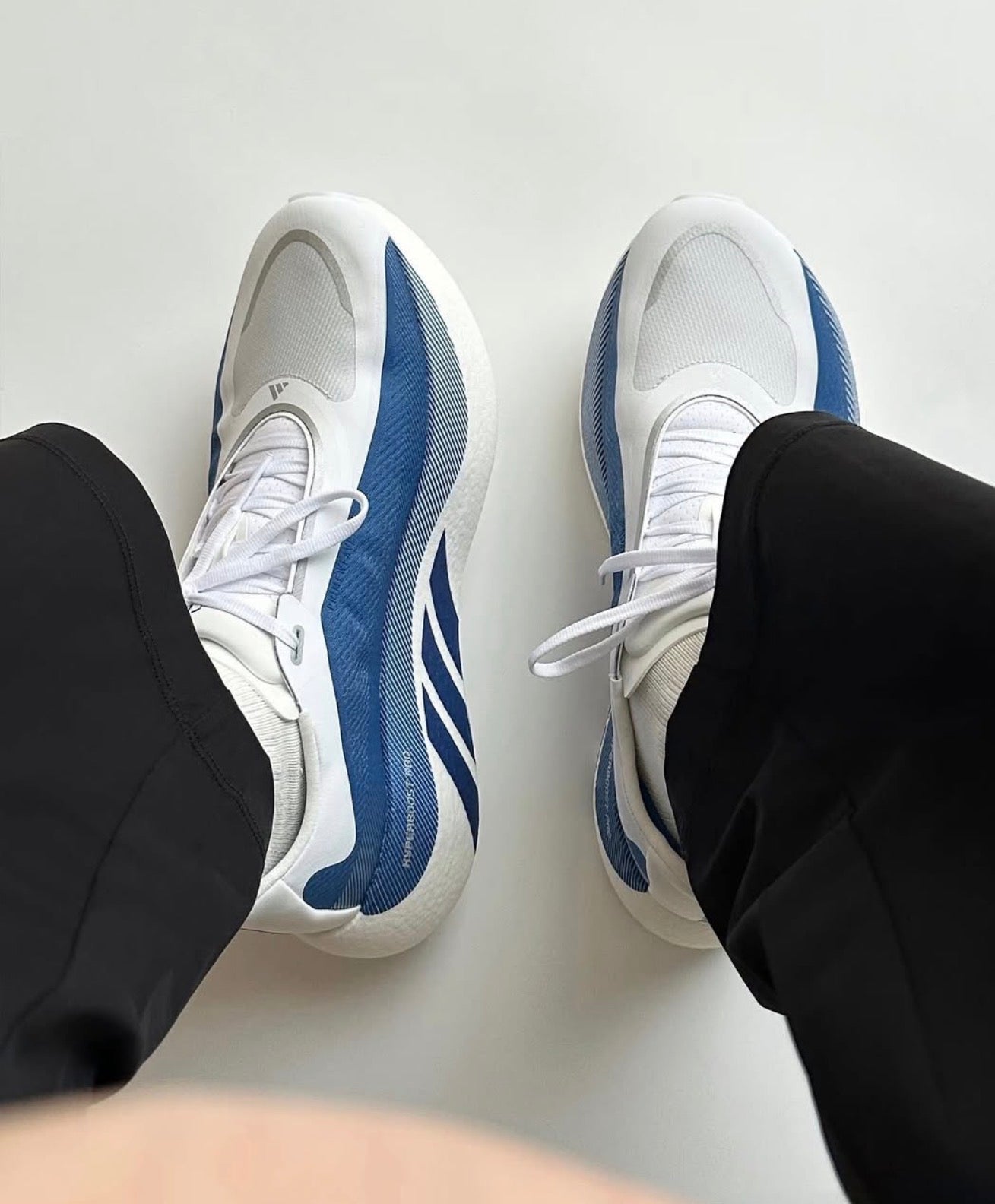 Hyperboost Edge White EQT Blue