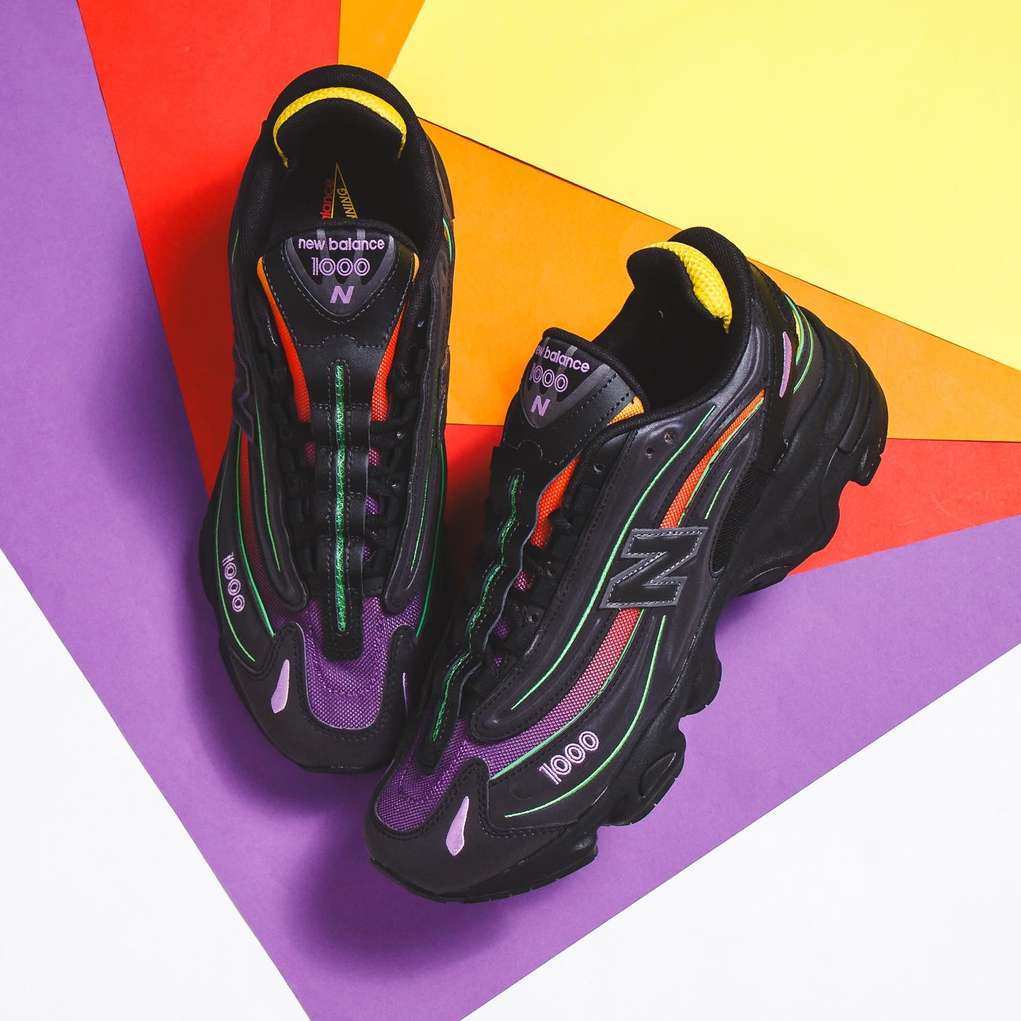 NB Balance 1000 Black Multi-Color