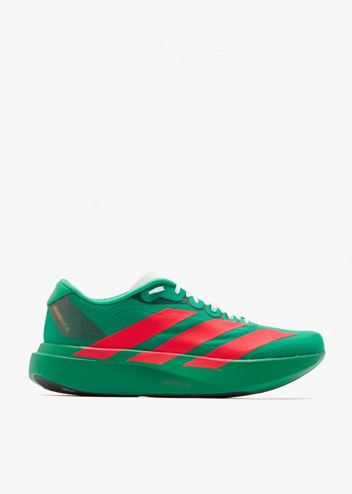 Adizero Evo SL Court Green Lucid Red