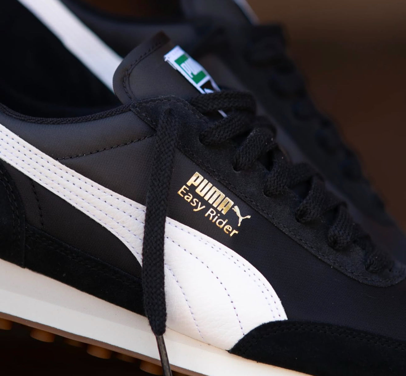 Puma Easy Rider Black White