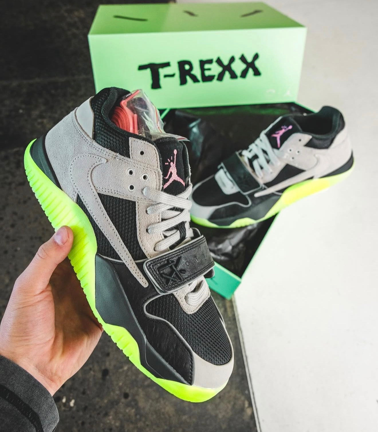 Jordan Jumpman Jack TR Travis Scott x Chase B Black Night Silver