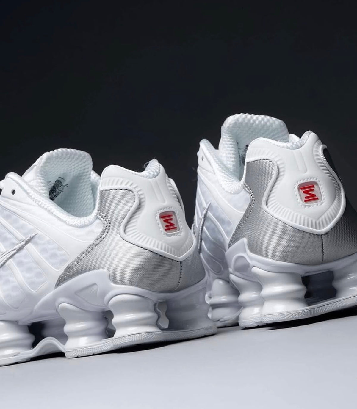Shox TL White Metallic Silver