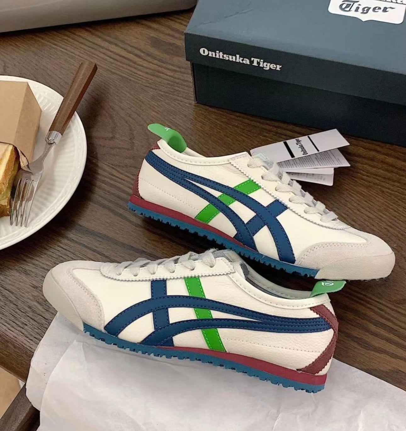 Onitsuka Tiger Mexico 66 - “ Cream Mako Blue ”