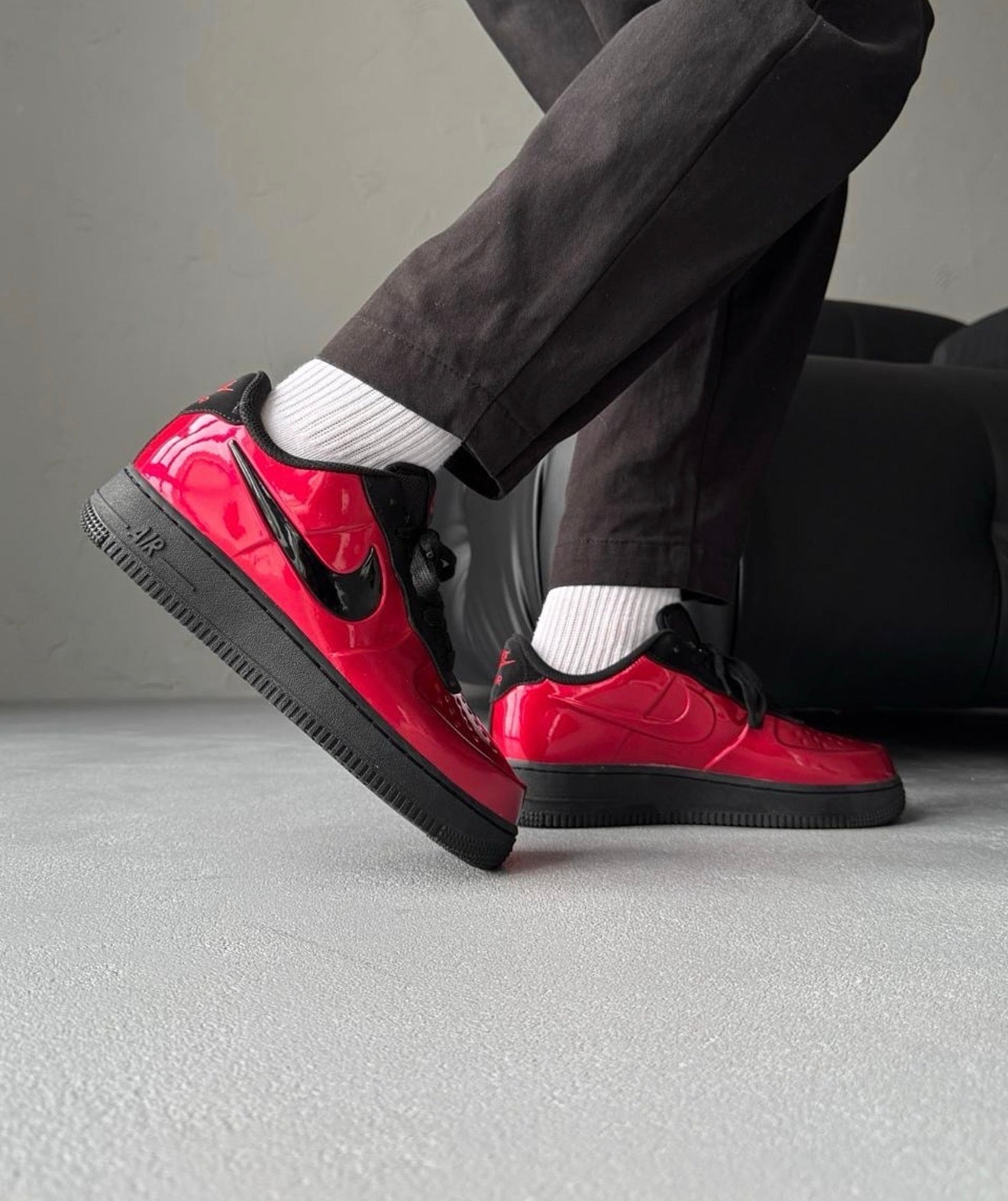 Airforce 1 Foamposite Pro Cup Gym Red Black