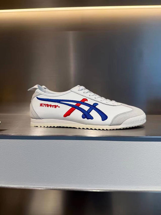 Mexico 66 NM Lace Up White Blue ( Nippon )