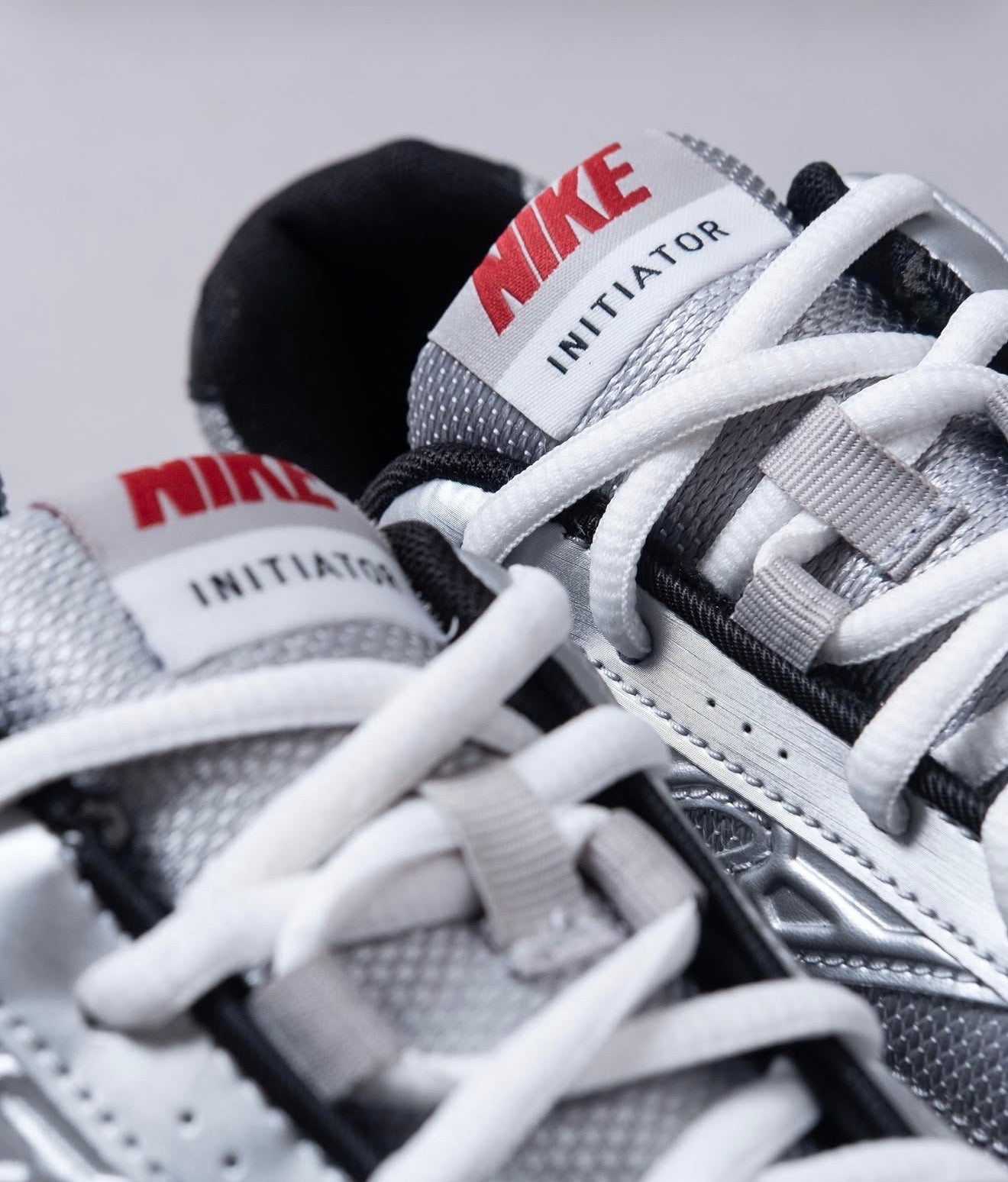 Initiator Metallic Silver Red