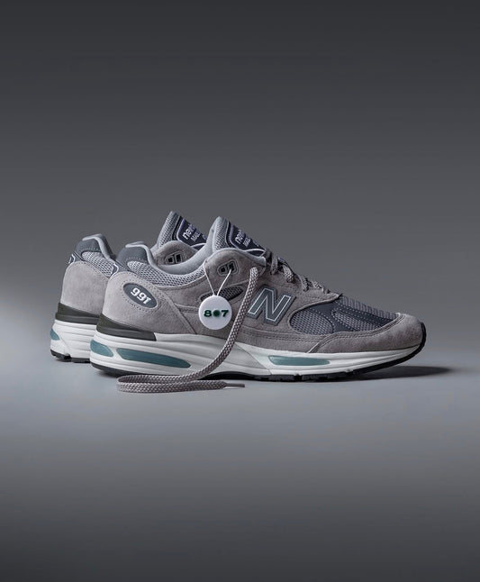 NB Balance 991v2 MiUK Rock Ridge Grey
