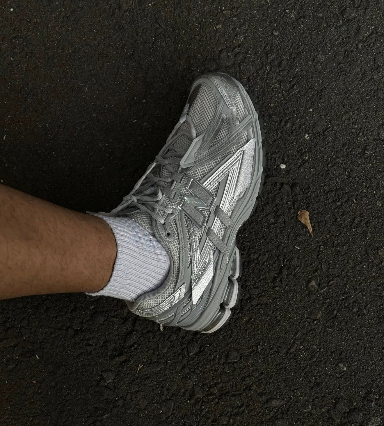 NB Balance 1906A Concrete Silver Metallic