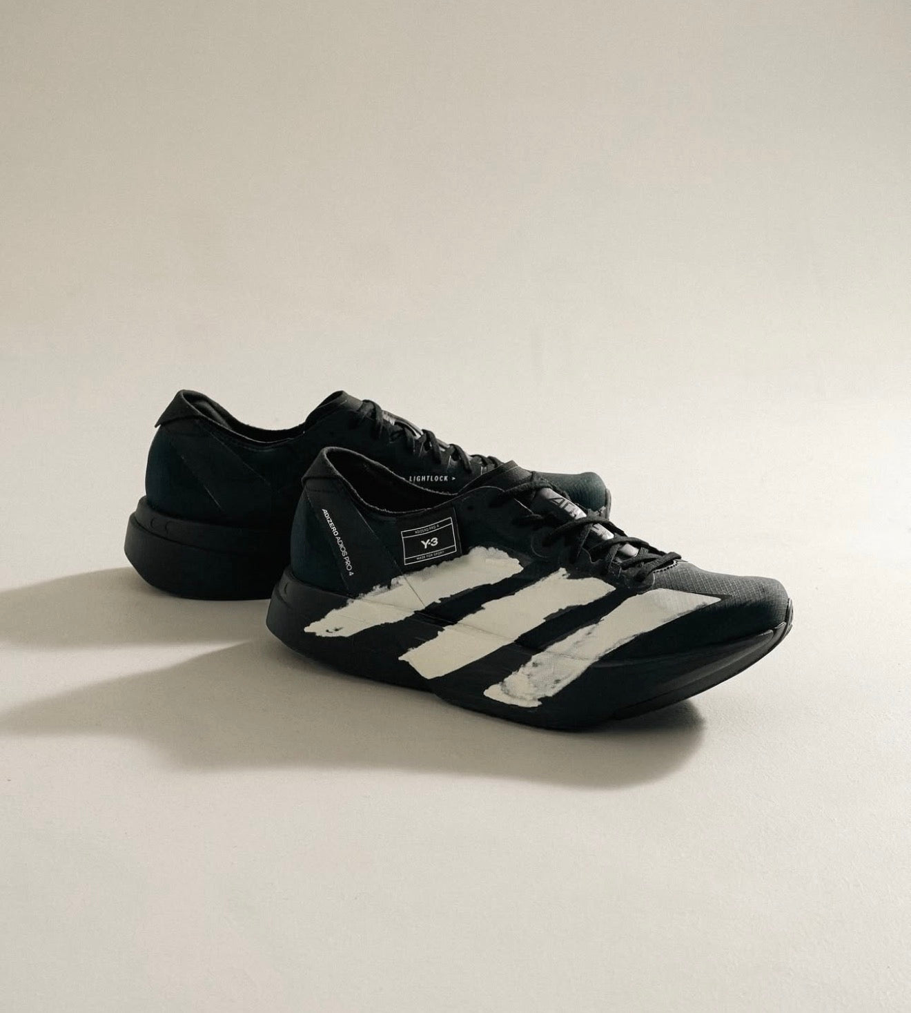 Y-3 Adios Pro 4 Black White