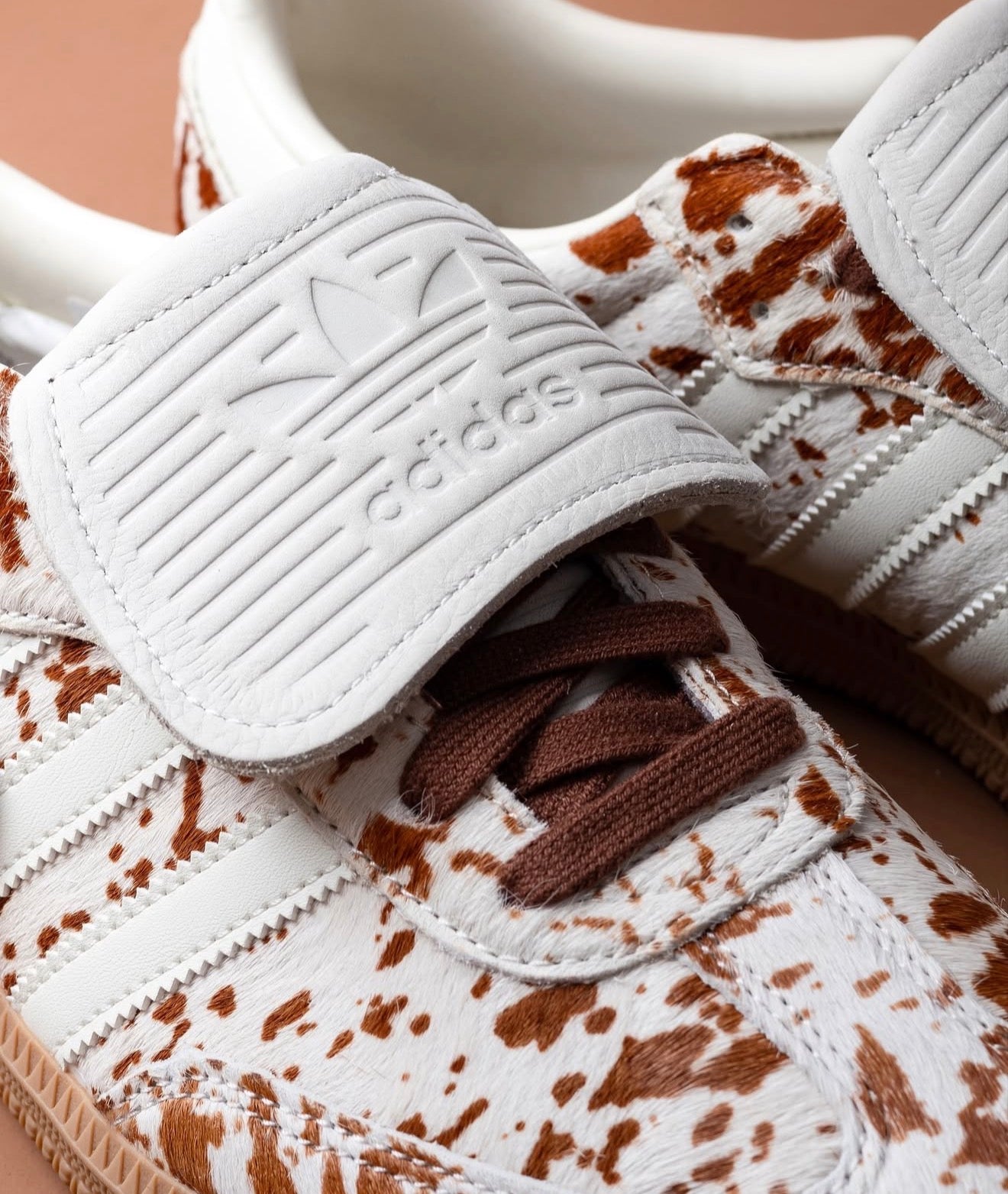 Samba LT Cow Print Brown White