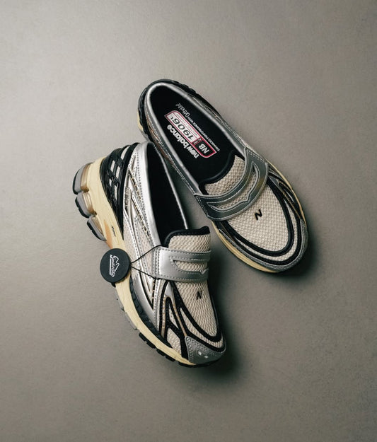 NB Balance 1906L Silver Metallic Cream