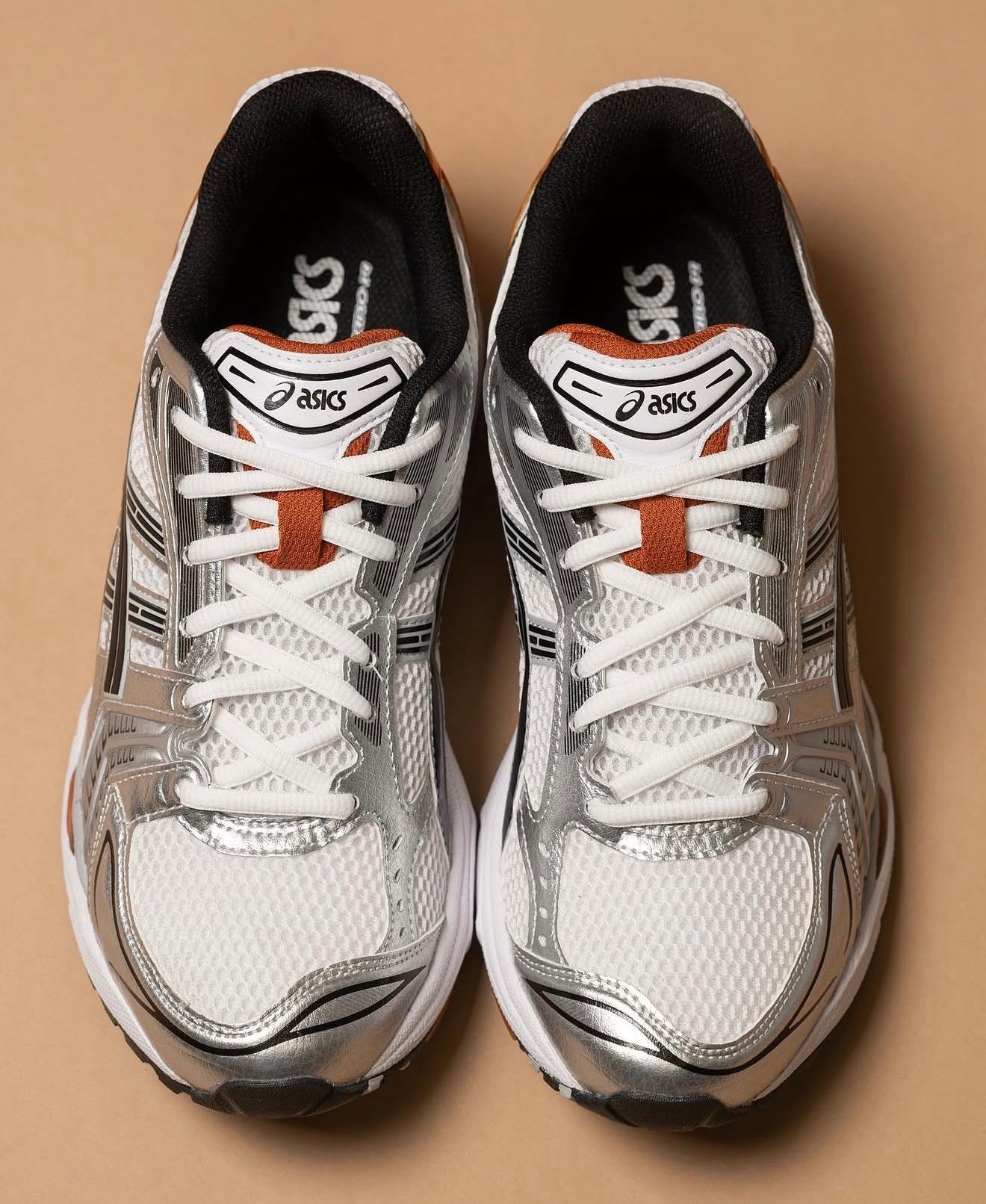 Gel-Kayano 14 White Piquant Orange