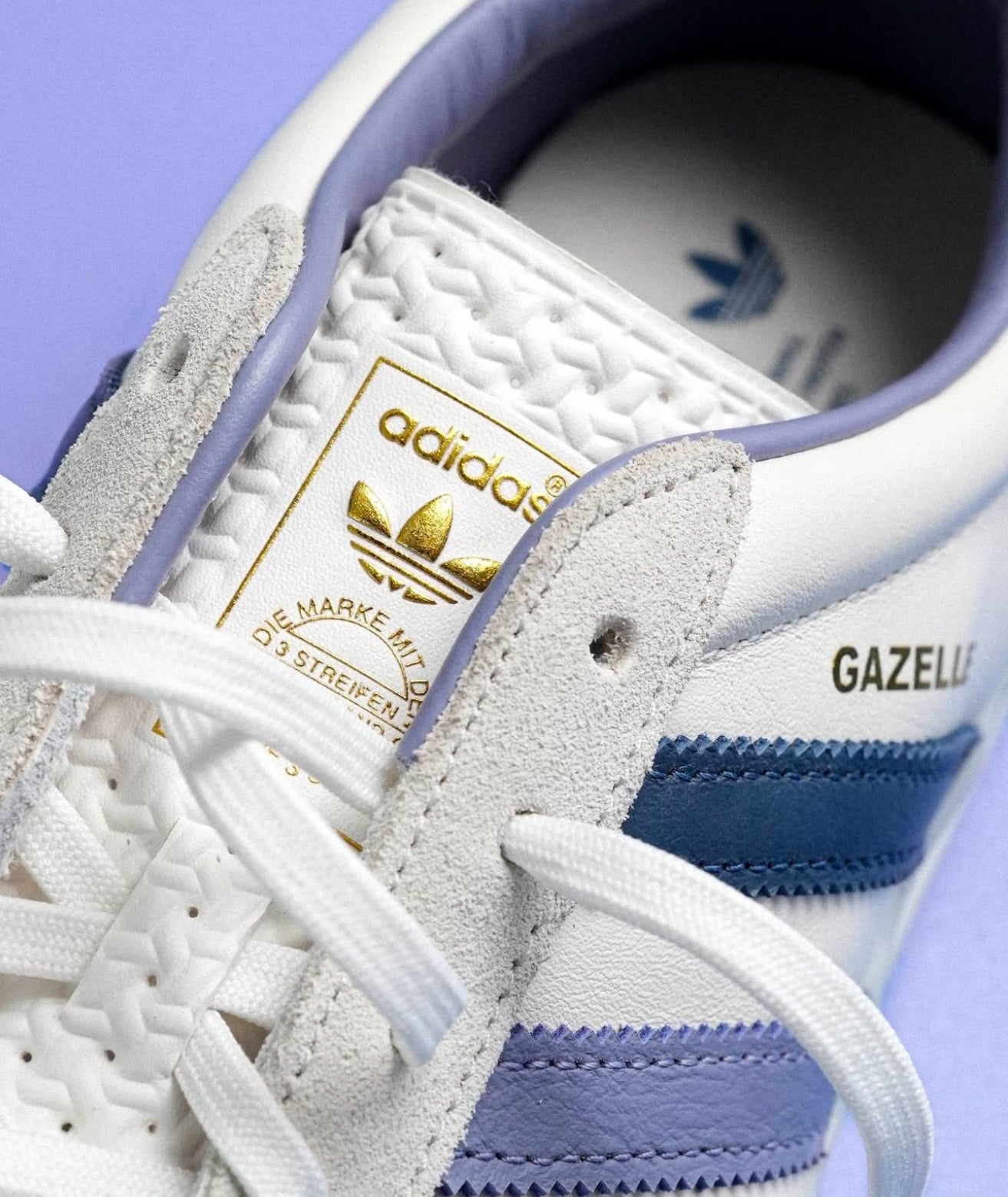 WMNs Gazelle Indoor White Preloved Ink