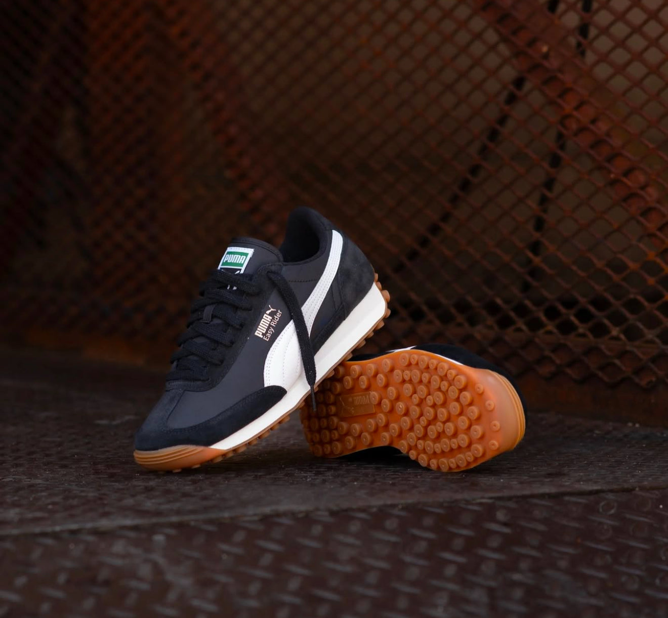 Puma Easy Rider Black White