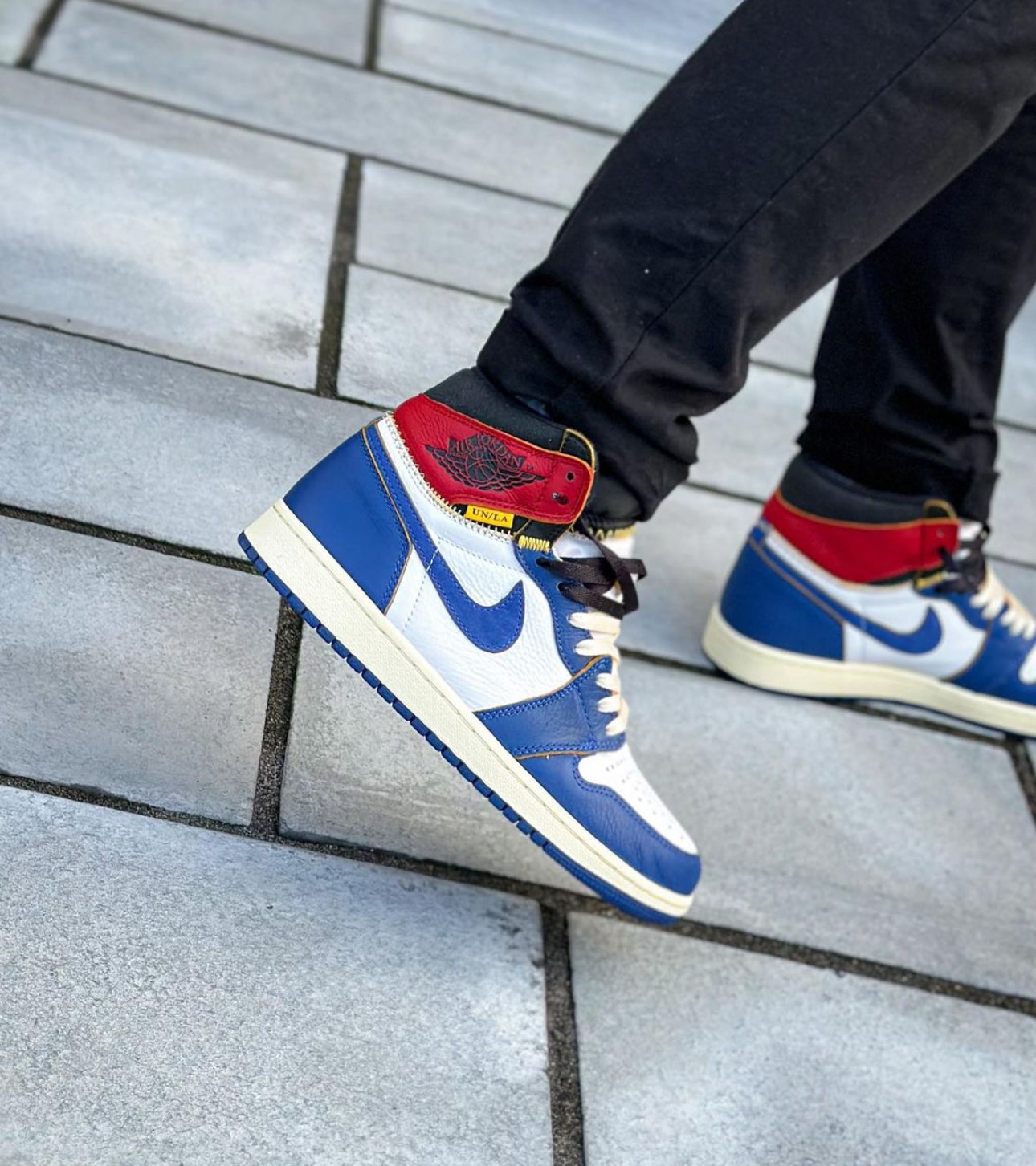 Union La x Air Jordan 1 High Storm Blue