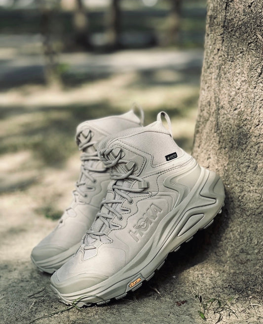 Hoka One One Kaha 3 Mid Gore-Tex Raw Linen Oat Milk
