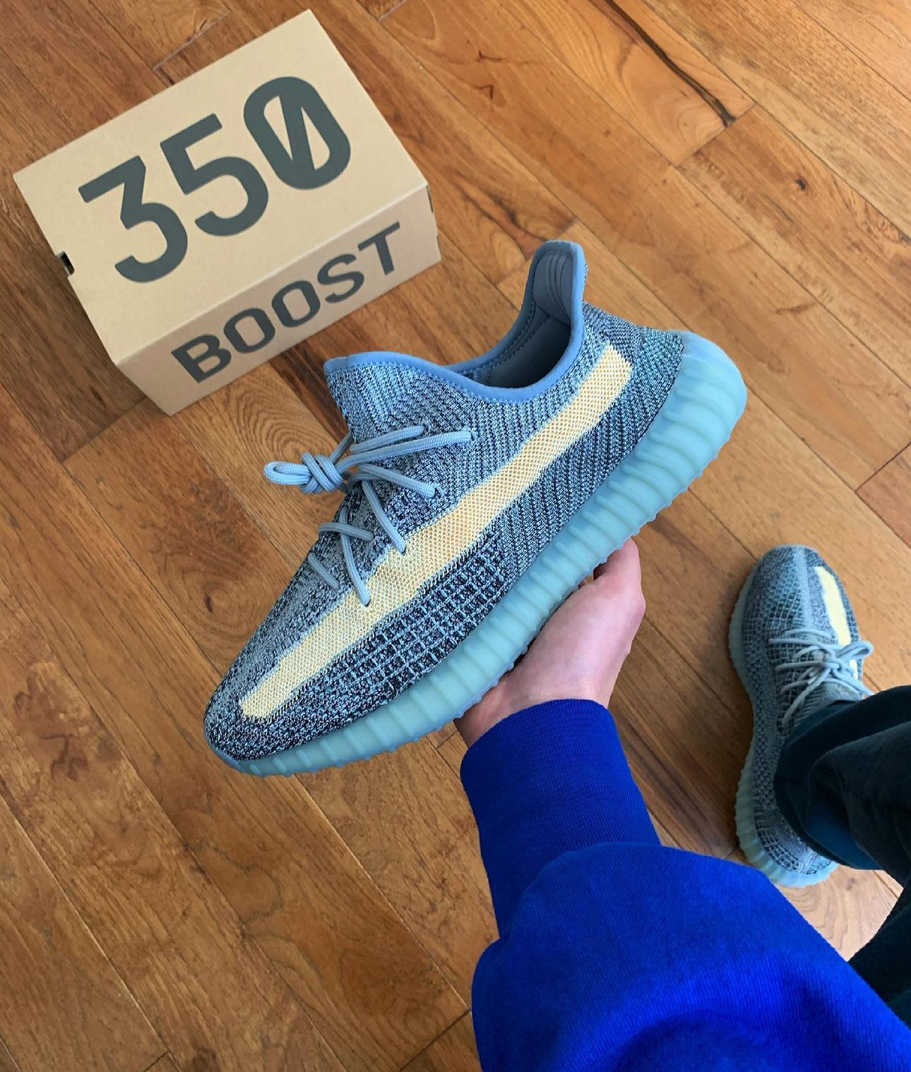 Yeezy Boost 350 V2 “ Ash Blue ”