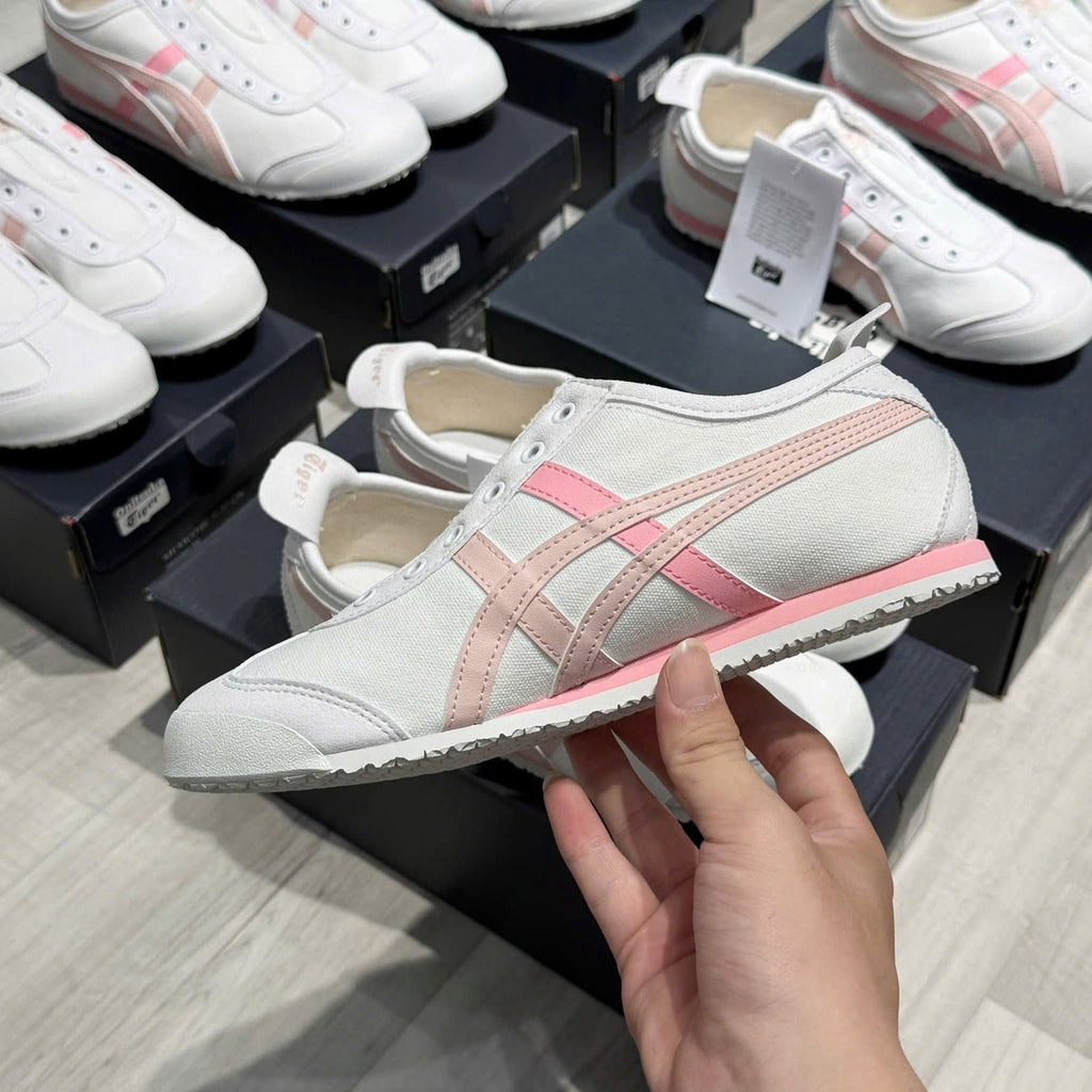 WMNs Mexico 66 Slip-On White Ginger Peach
