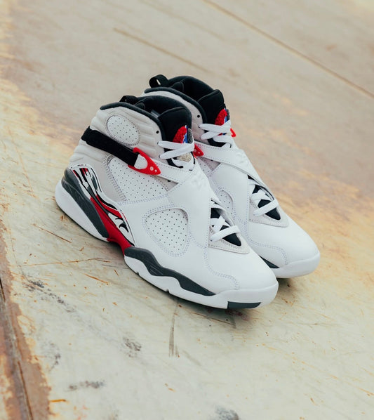 Air Jordan 8 Retro White True Red