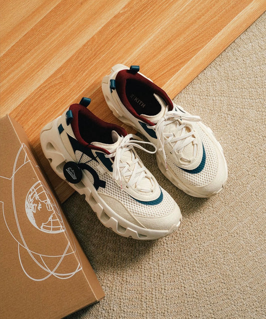 Kith x ON K-Tech 2 White Real Teal