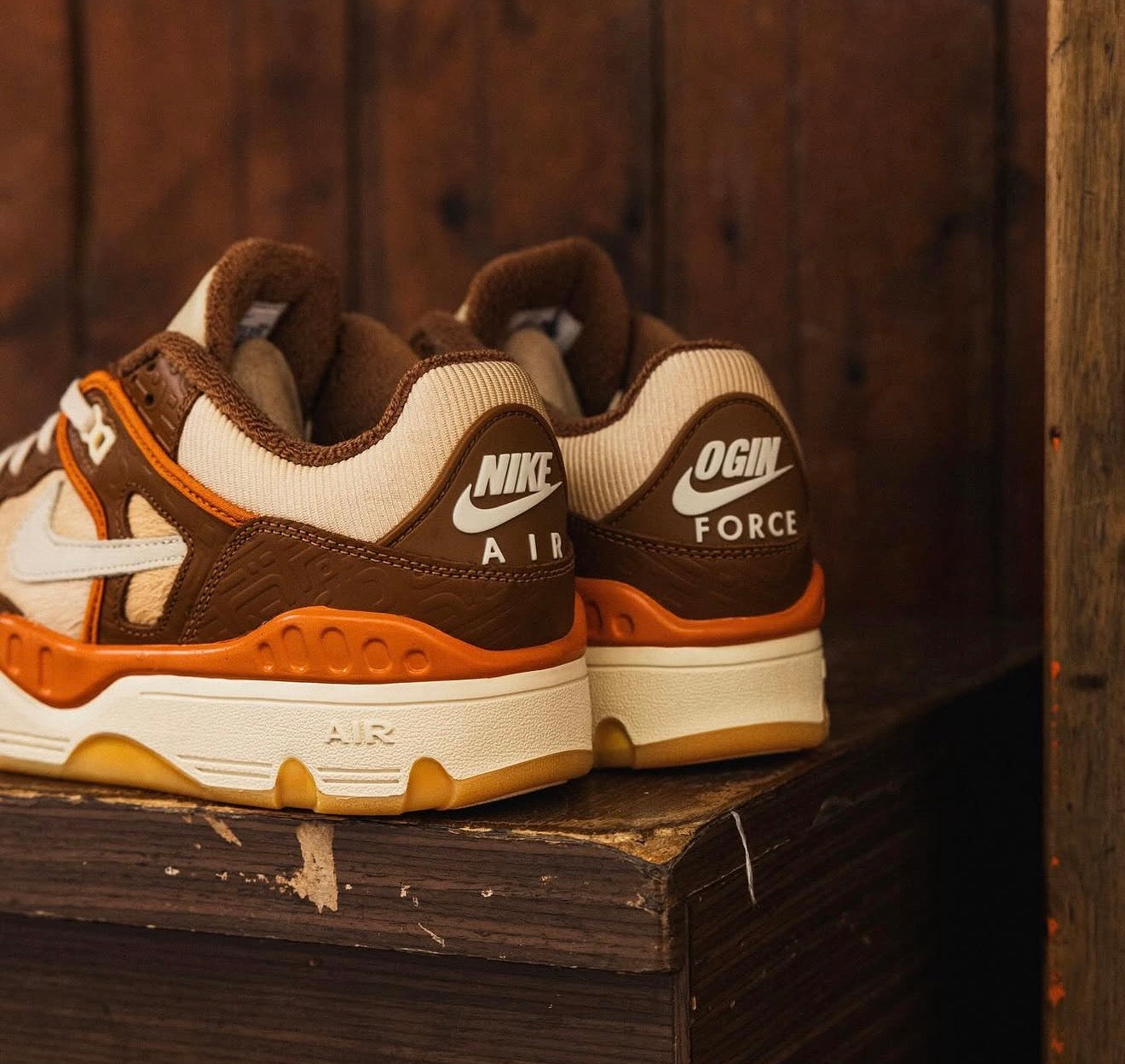 Airforce 3 Low SP Nigo Light British Tan