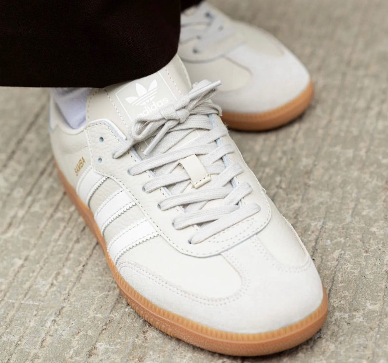 Samba Trainers “ Aluminium Gum“