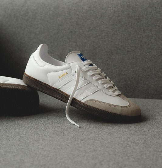 Samba Trainers “ Double White Gum “