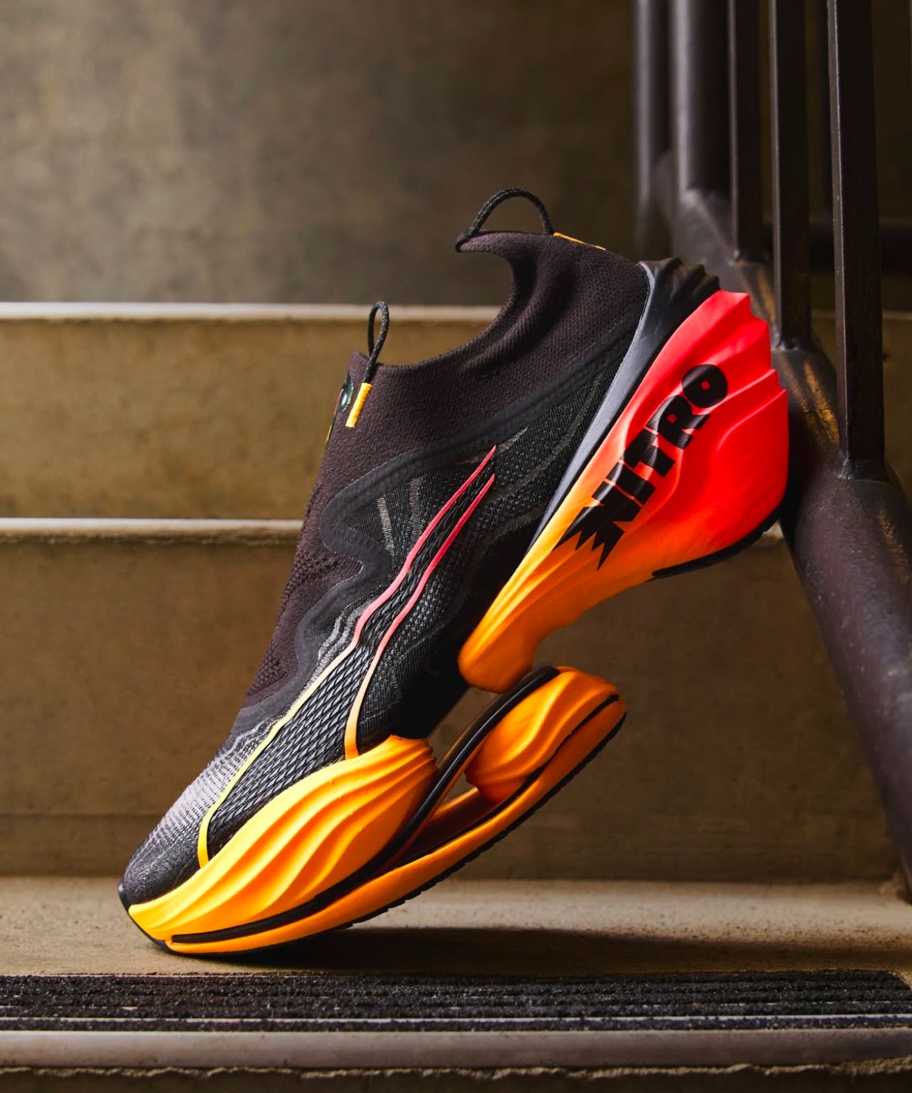 Puma Fast-RB Nitro Elite Black Sun Stream