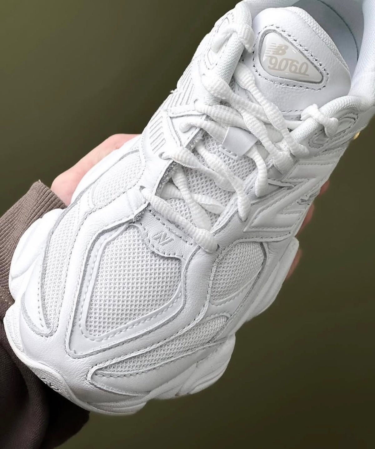 NB Balance 9060 Triple White Leather