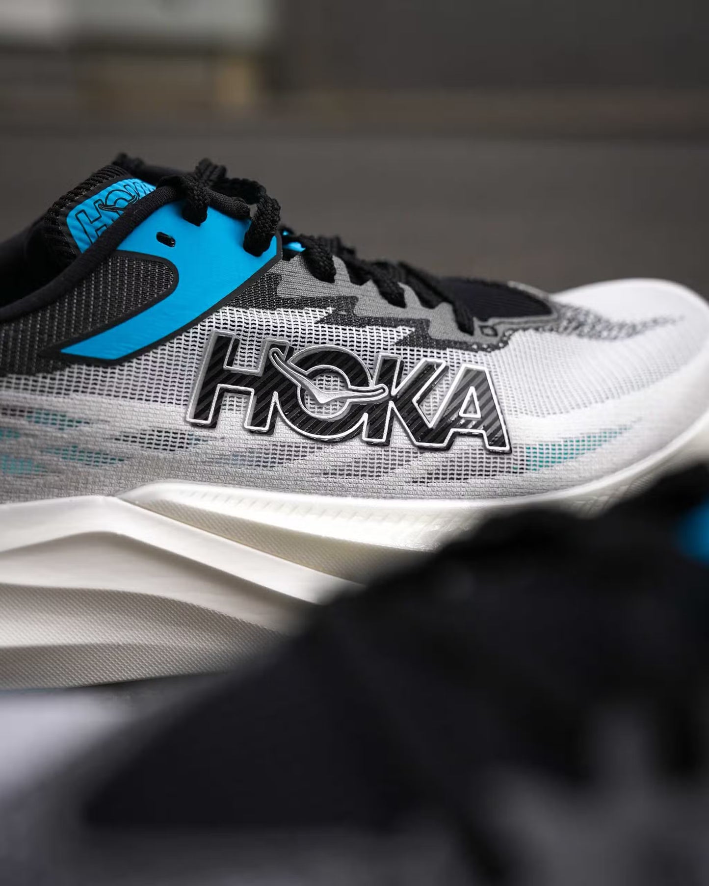 Hoka One One Rocket X 3 White Black Blue