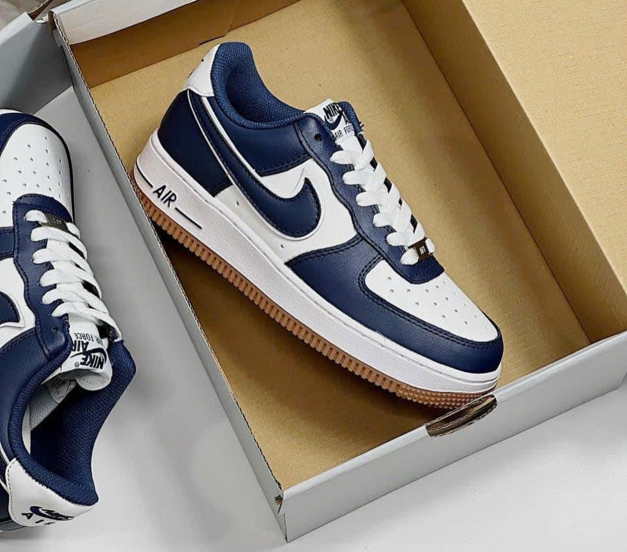 Airforce 1 Low College Pack “ Midnight Navy “