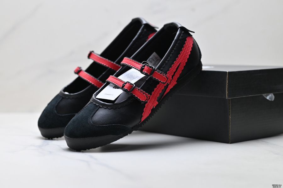 WMNs Tiger Mexico 66 TGRS Black Classic Red