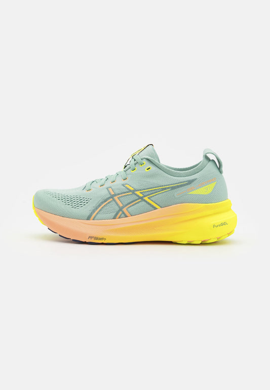 Gel-Kayano 31 Paris Light Celadon Safety Yellow